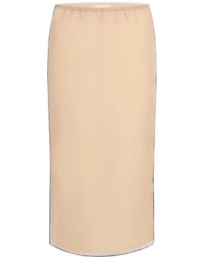 KHAITE Syndi Skirt - Natural