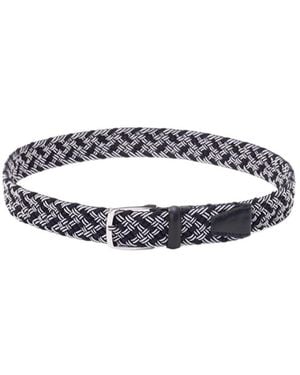 Orciani Positano Buckle Belt - White