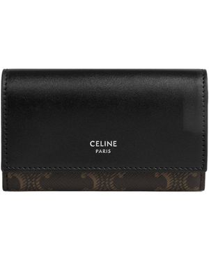 Celine Snap Wallet - Black