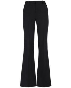 Balmain Creases Flared Pants - Black