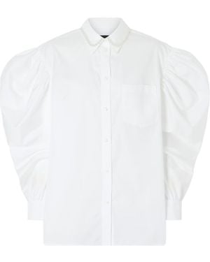 Simone Rocha Embellished Shirt - White