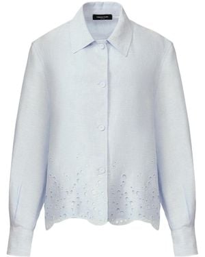 Fabiana Filippi Long Sleeve Jacket - Blue