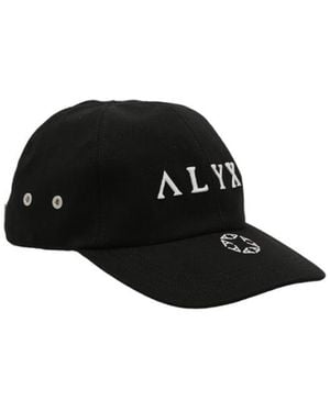 1017 ALYX 9SM Logo Embroidered Baseball Cap - Black