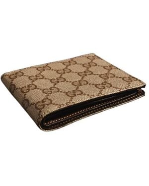 Gucci Essence Classic Bi-Fold Wallet - Brown