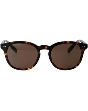 Polo Ralph Lauren Eyewear Oval Frame Sunglasses - White