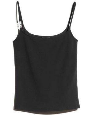 Gucci Viscose Crêpe Jersey Top - Black