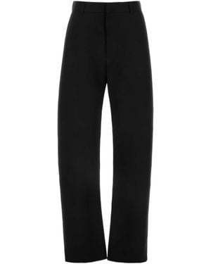 Bottega Veneta Straight-Leg Pants - Black