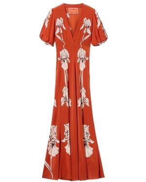 La DoubleJ Marlene Midi Dress - Red