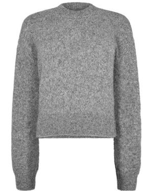 Jacquemus Logo Sweater - Gray
