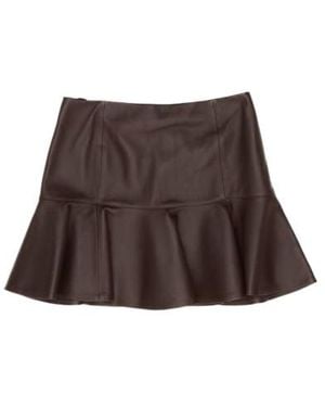 Alaïa Alaïa Mini Skirt - Brown