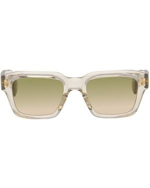 Cutler and Gross 1432 Square Sunglasses - Metallic
