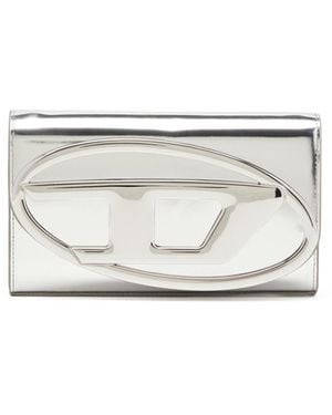 DIESEL 1Dr Mirrored Wallet - White