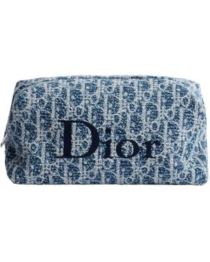 Dior Iviera Large Travel Venus Pouch - Blue