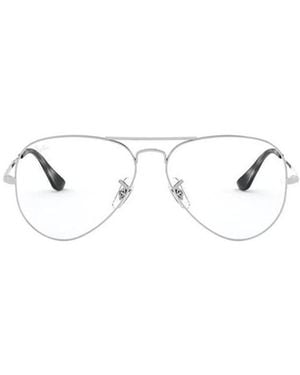 Ray-Ban Aviator Frame Glasses - White