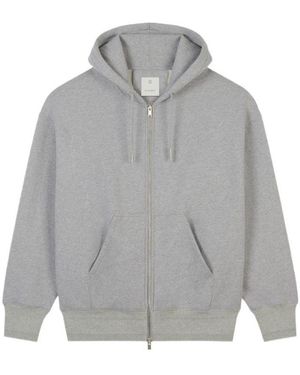 Givenchy Oversized Zip-Up Hoodie - Grey