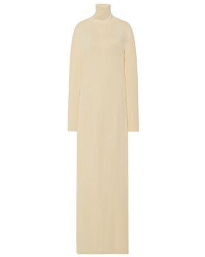 The Row Alicho High-Necked Dress - White