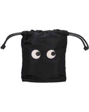 Anya Hindmarch Quilted Shoulder Bag - Black