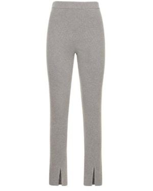 Magda Butrym Elasticwaist Casual Pants - Gray