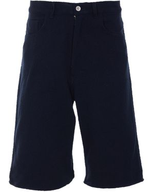 AURALEE Tailored Long Shorts - Blue
