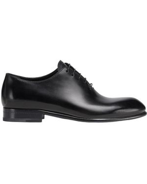 ZEGNA Vienna Evening Wholecut Oxford Shoes - Black