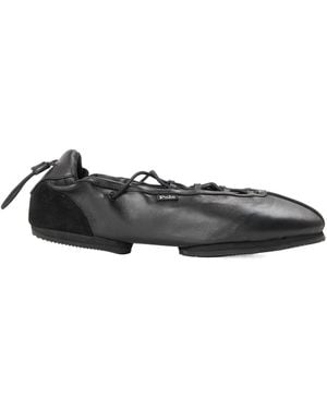 Polo Ralph Lauren Lace Ballet Flats - Black