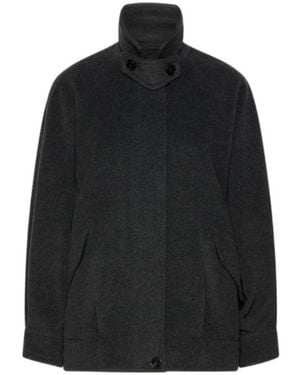 Marella Pure Wool Coat - Black