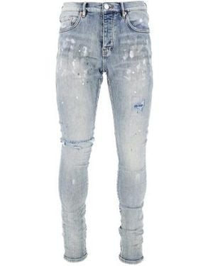 Purple Brand Belt-Loop Jeans - Blue