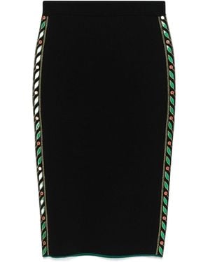 CASABLANCA Laurel Knitted Skirt - Black