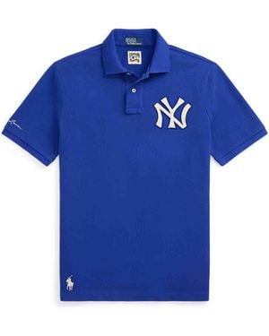 Polo Ralph Lauren Xyankees Short-Sleeve Polo Shirt - Blue