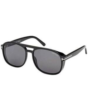 Tom Ford Eyewear Aviator-Frame Sunglasses - White