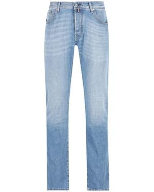 Jacob Cohen Belt-Loop Jeans - Blue