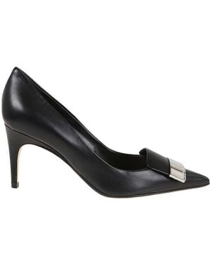 Sergio Rossi Sr1 75Mm Pumps - Black