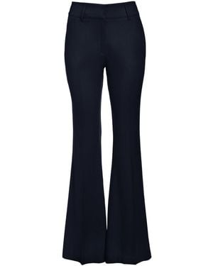 Gabriela Hearst Casual Trousers With Belt Loops - Blue