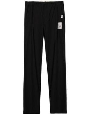 Maison Mihara Yasuhiro Twill Flare Trousers - Black