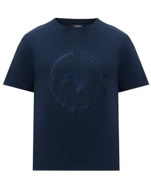 Stefano Ricci Short-Sleeved T-Shirt - Blue