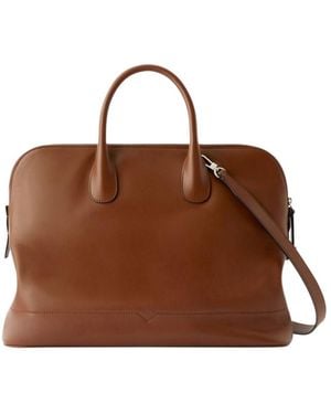Valextra Minimalist Smoothleather Bag - Brown