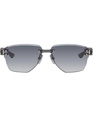 Dita Eyewear Rimless Geometric-Frame Sunglasses - White