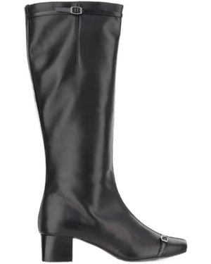 CAREL PARIS 40Mm Starter Leather Boots - Black