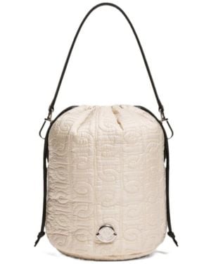 Moncler Caradoc Bucket Bag - Natural