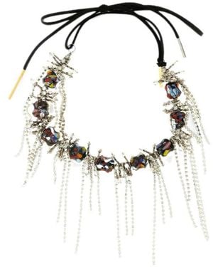 Dries Van Noten Cord Necklace - White
