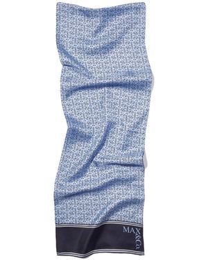 MAX&Co. Twill Scarf - Blue