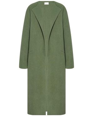 The Row Priske Cashmere Coat - Green
