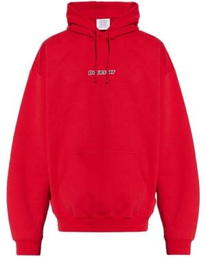 Vetements Hoodies - Red