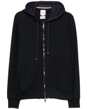Paul Smith Zip-Up Hoodie - Black