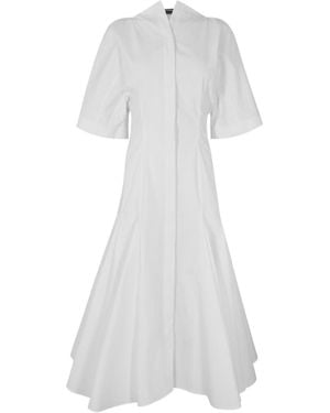 Jacquemus Jacq Shirt Dress Ld62 - White