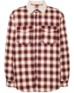 Isabel Marant Steeve Shirt Jacket - Red