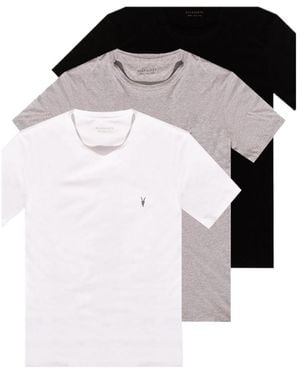 AllSaints Signature Crew Neck T-Shirt - Black