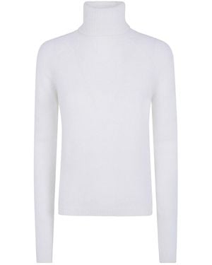 Baserange Turtleneck Jumper - White