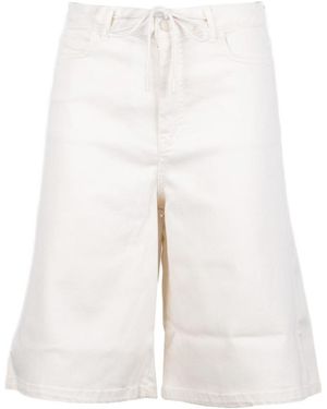 Marella Drawstring Shorts - White