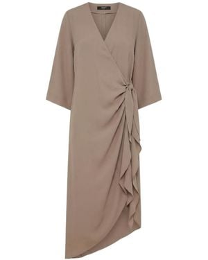 Seventy V-Neck Dress - Natural